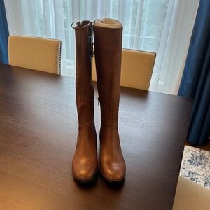 NWOT! Antoni MELANI Tall Brown Leather Boots